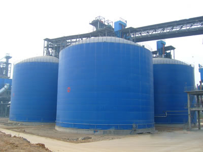 熊口管理区水泥钢板库改造