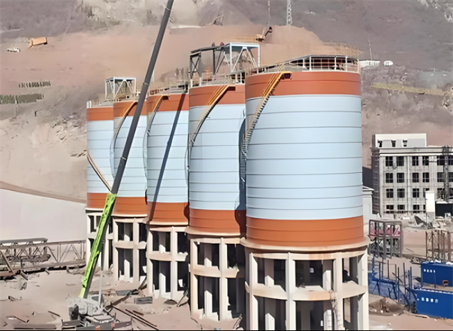 熊口管理区高架钢板仓